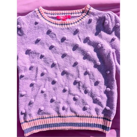 ๐ Lilly Pulitzer Dorianna Sweater โ Purple Iris โ Size S โ EUC - Picture 3 of 10